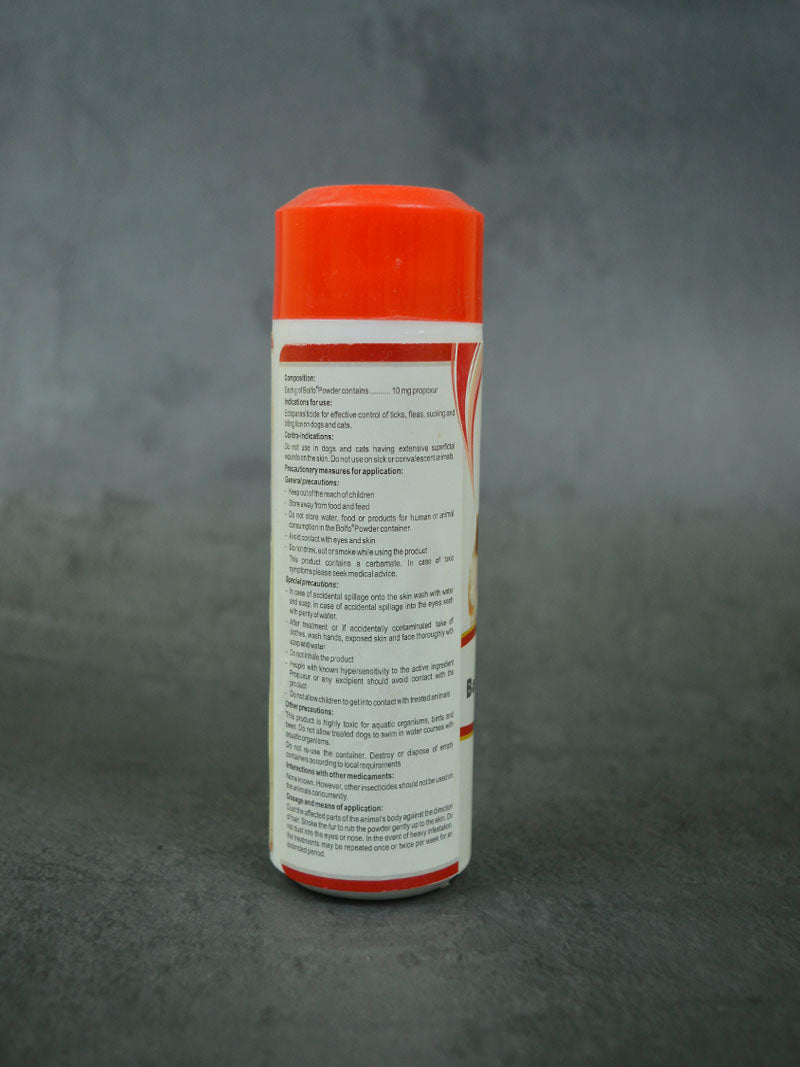 Bayer Bolfo Anti Tick & Flea Powder for Dog & Cat 75 gm