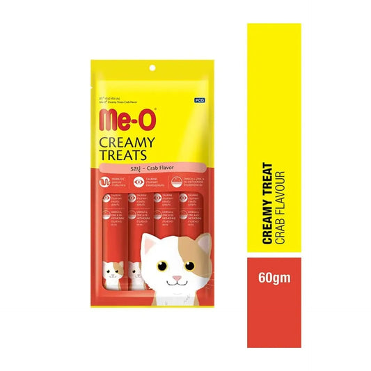 Meo Creamy Cat Treats Crab Flavor