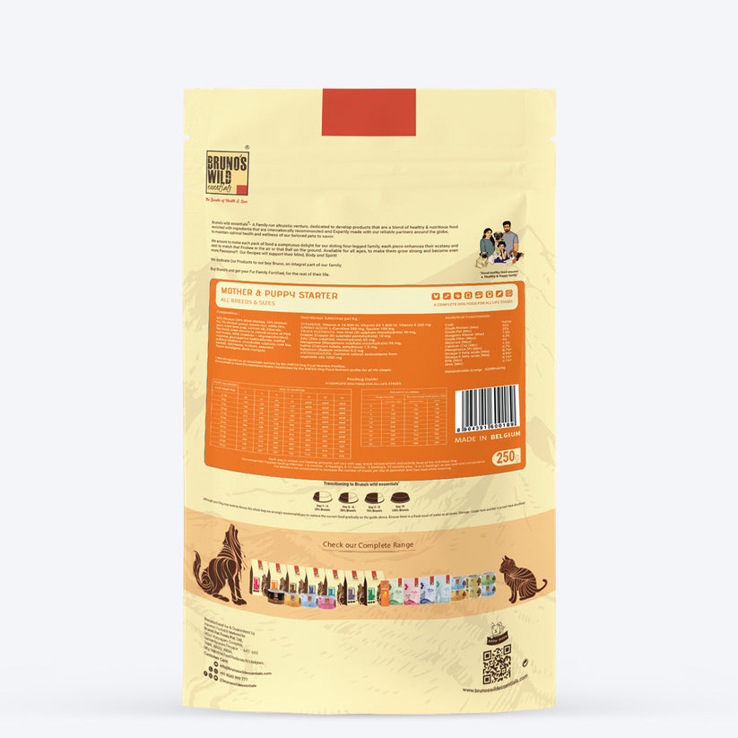 Brunos Wild Essentials Mother & Puppy Starter Dog Food