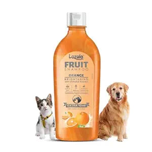 Lozalo Orange Fruit Brightening Conditioning Dogs & Cats Shampoo 200 ml