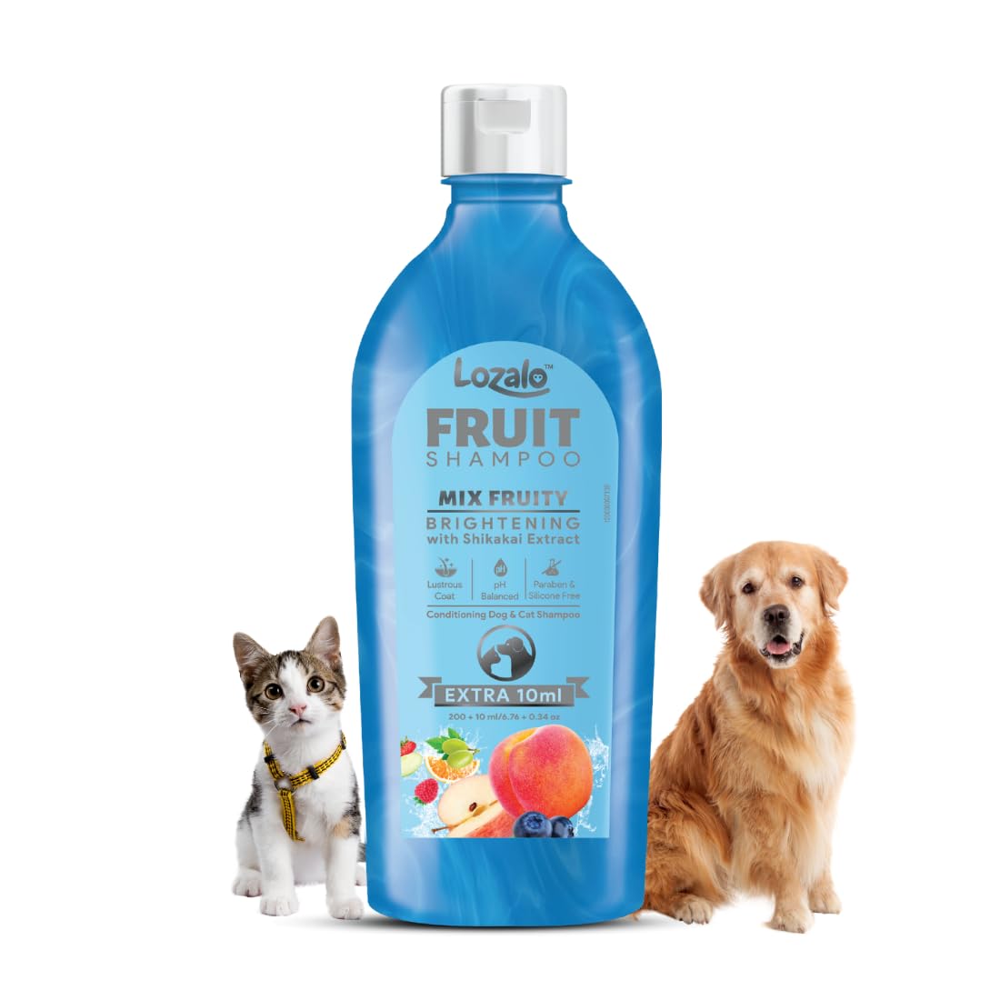 Lozalo Mix Fruity Brightening Conditioning Dogs & Cats Shampoo 200 ml