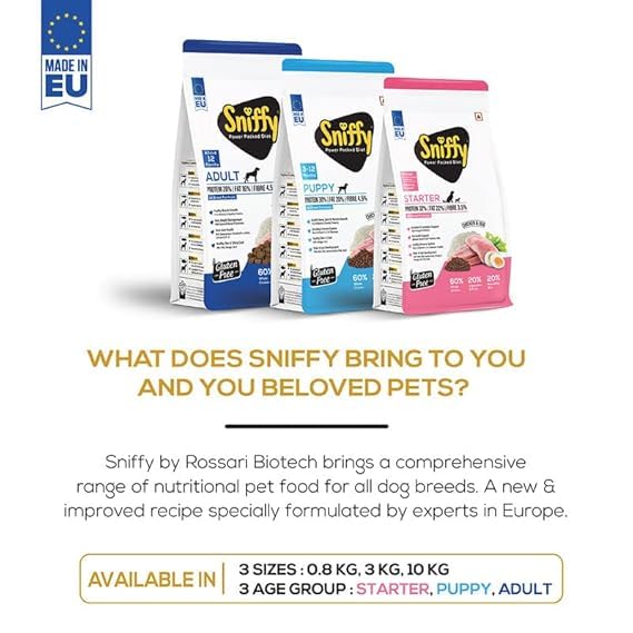 Sniffy Chicken & Egg Adult Dry Dog Food