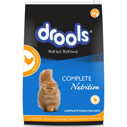 Drools Cat Food Adult Real Chicken 3 Kg