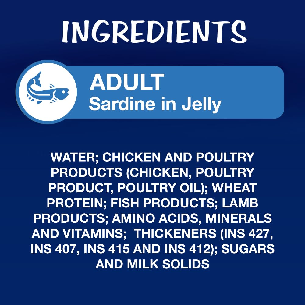 Purina Felix Sardine in Jelly Adult Wet Food 85g