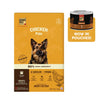 Bruno's Wild Essentials Grain Free Wet Dog Food Chicken Pate in Gravy 170g
