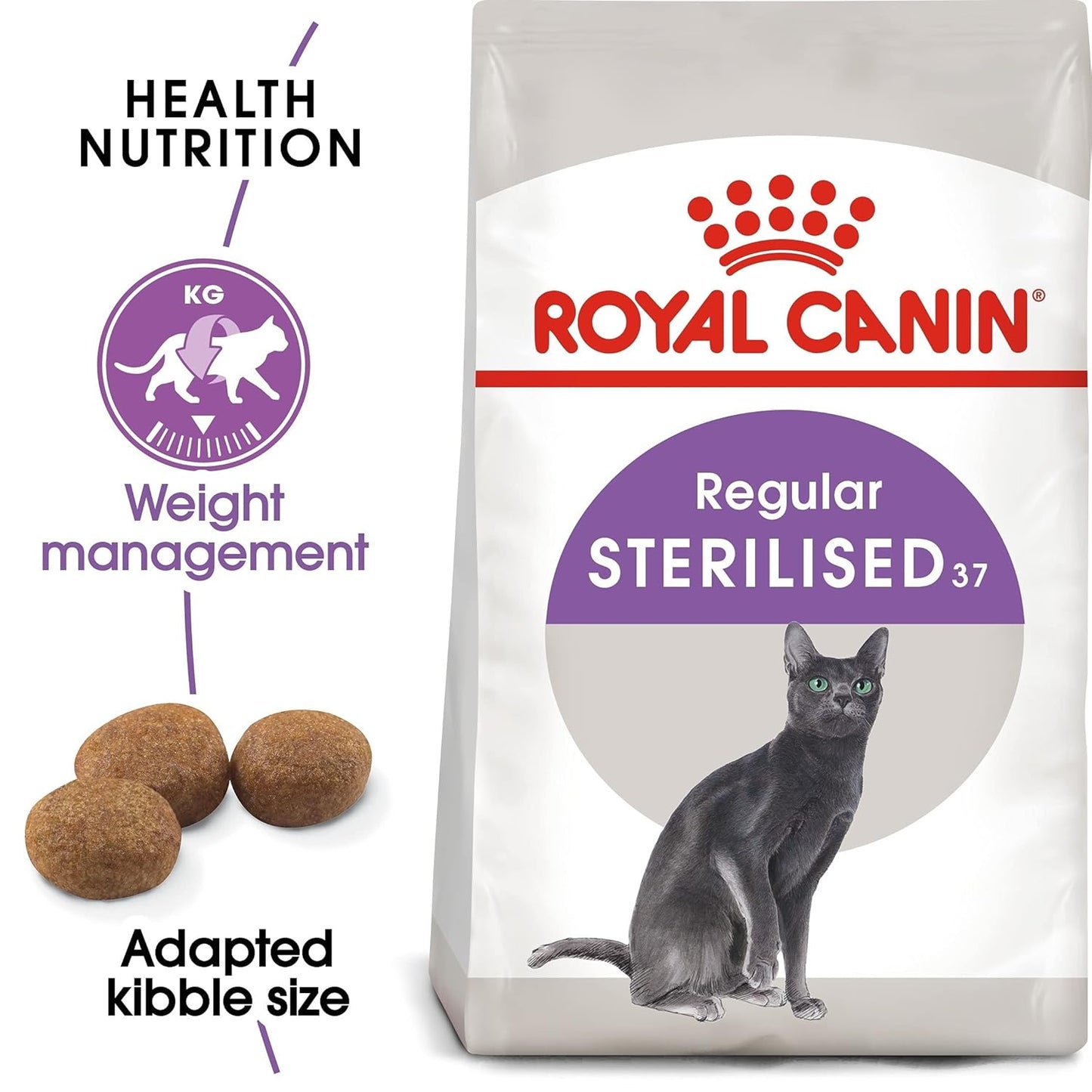 Royal Canin Sterilized 37 Adult Cat Dry Food 2kg
