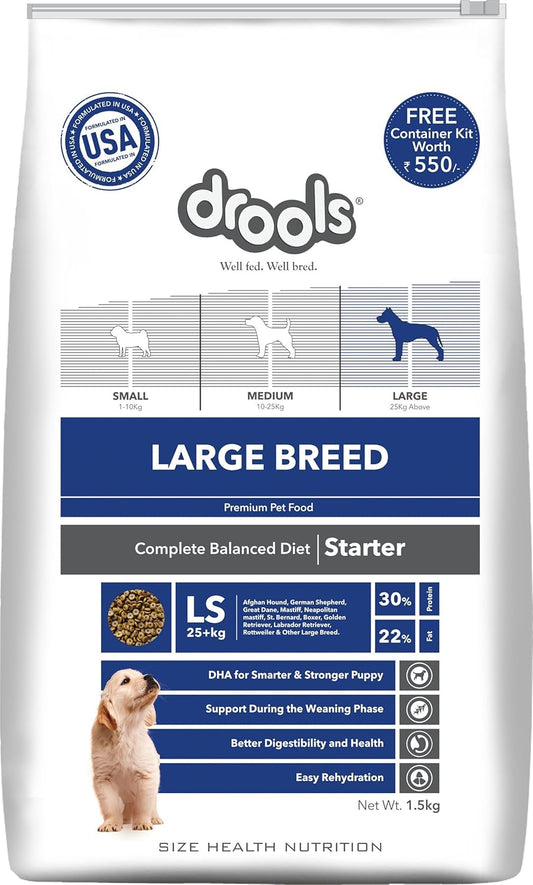 DROOLS All Starter Large Breed Starter 1.5 KG