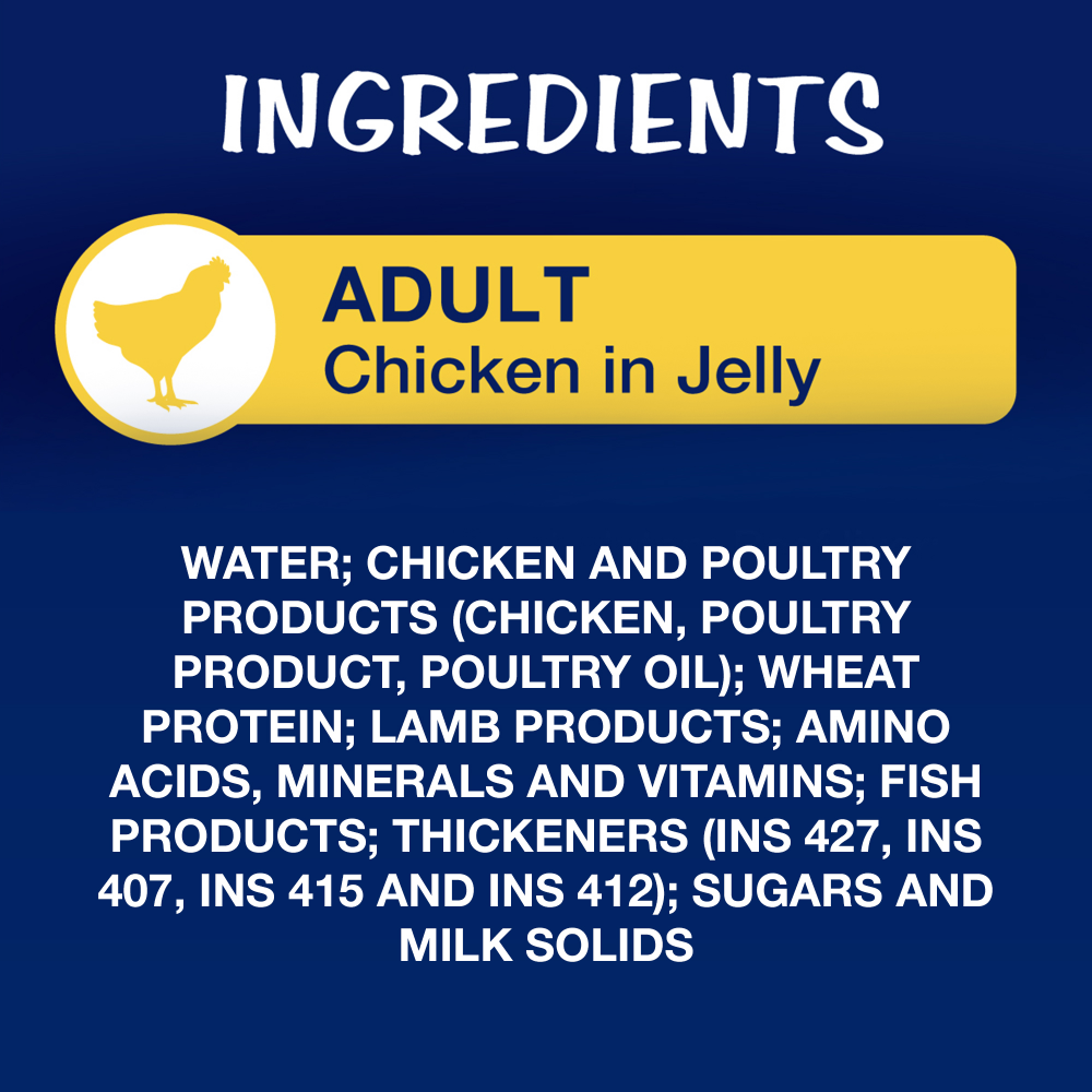 Purina Felix Chicken in Jelly Adult Cat Wet Food 85g