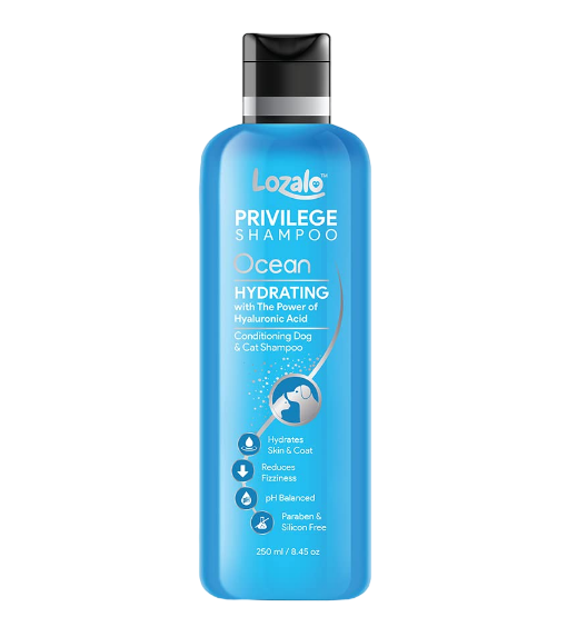 Lozalo Privilege Ocean Hydrating Conditioning Dogs & Cats Shampoo 250 ml