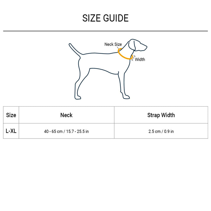 Trixie Premium Adjustable Collar for Dogs Size (M-L)
