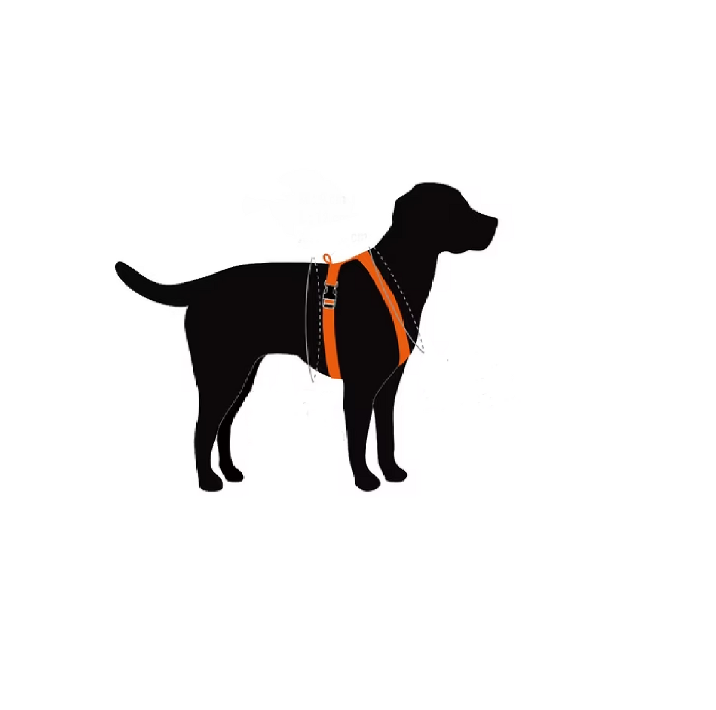 Petsworld Adjustable & Durable Dog Harness Large Size