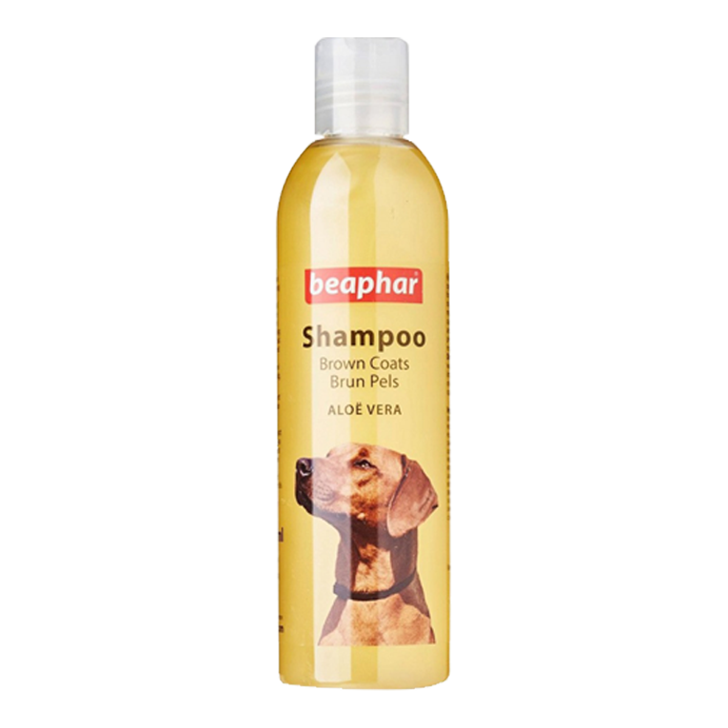 Beaphar Aloe Vera Dog Shampoo For Brown Coats 250 ml