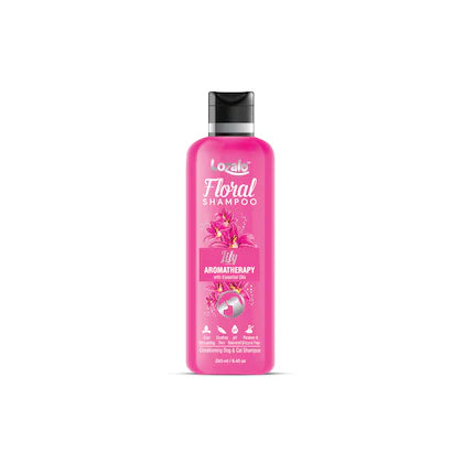 Lozalo Floral Lily Aromatherapy Conditioning Dogs & Cats Shampoo 250 ml