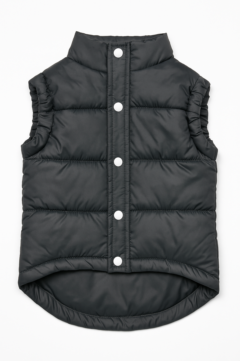 Petsworld Winter Half Sleeves Grey Colour Dog Jacket