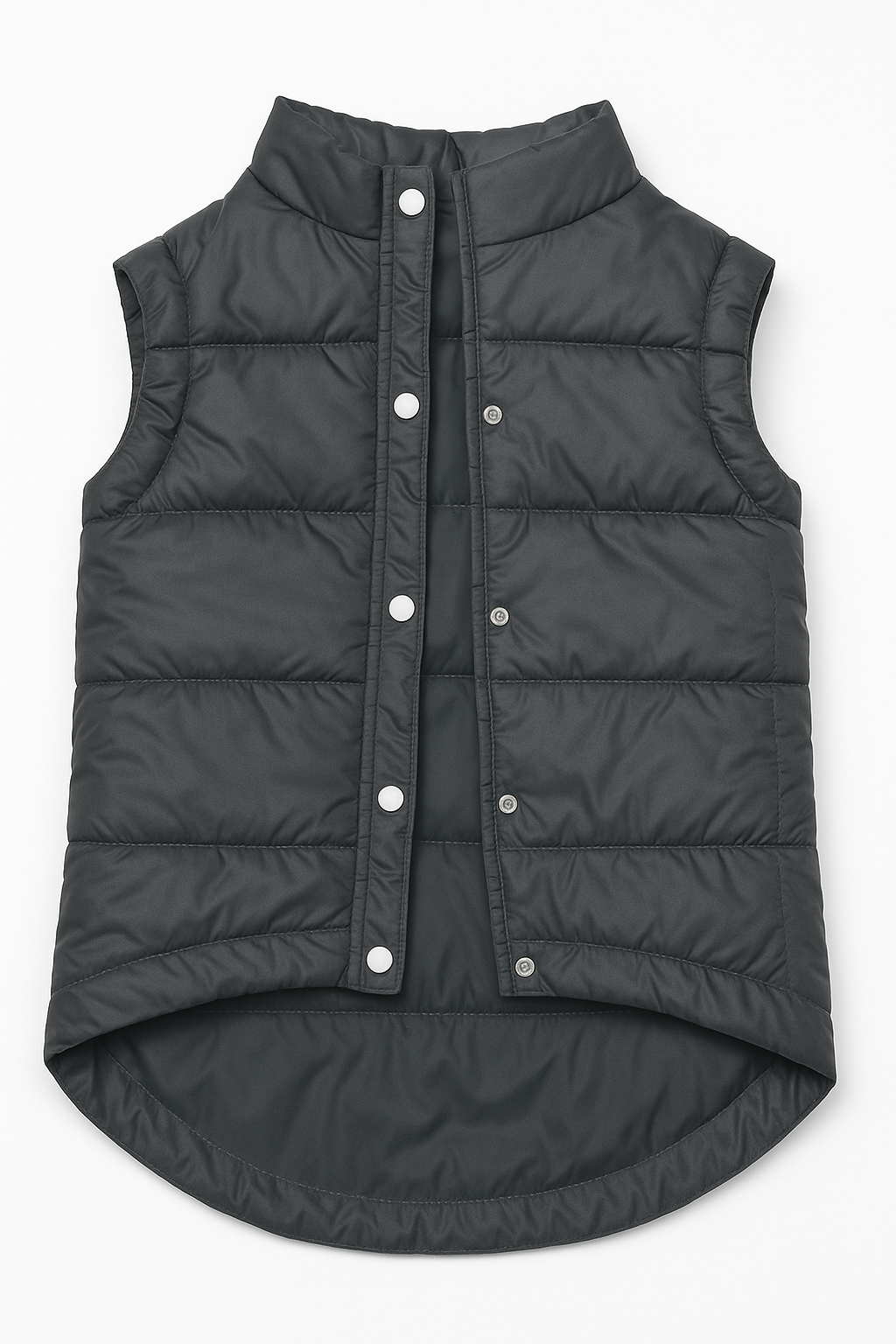 Petsworld Winter Half Sleeves Grey Colour Dog Jacket