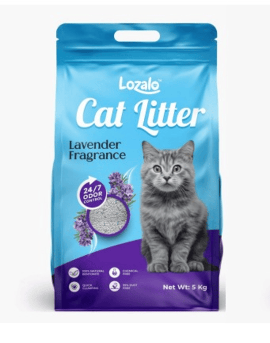 Lozalo Lavender Fragnance Cat Litter 10kg