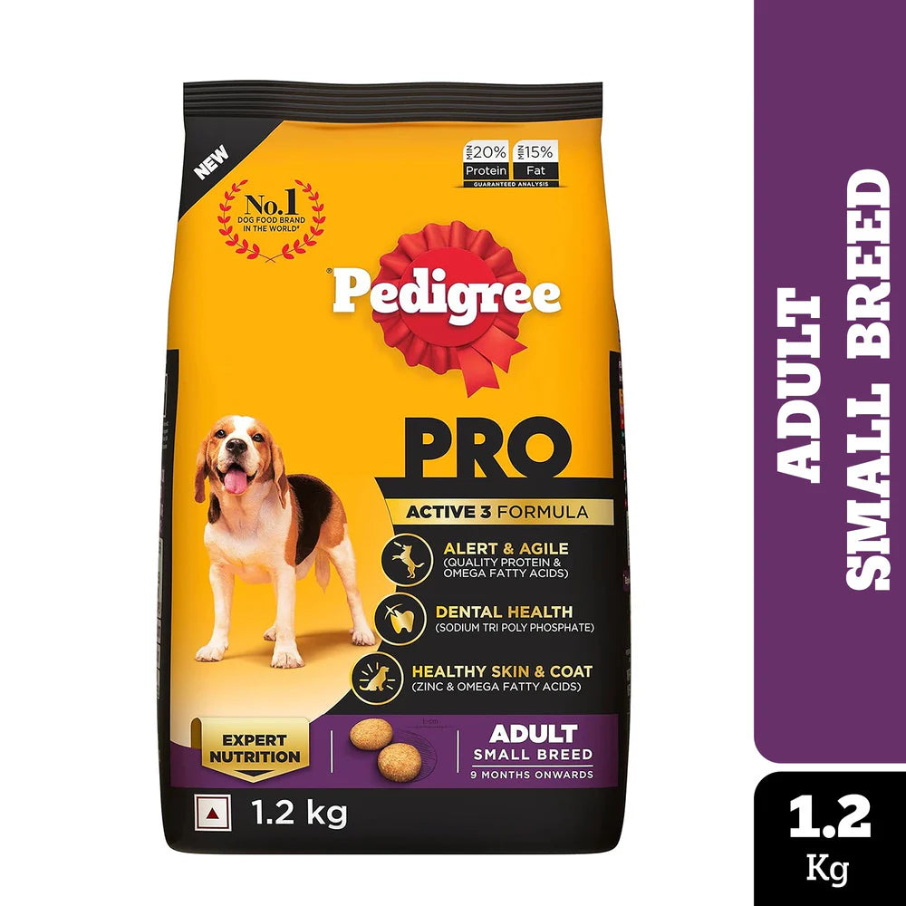 Pedigree PRO Expert Nutrition Adult Small Breed Dog Dry Food