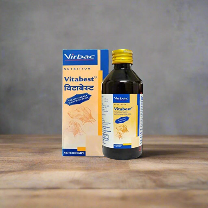 Virbac Vitabest Omega-3 Vitamin Supplement 150 ml