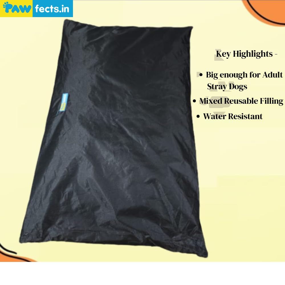 Petsworld Eco Flat Dog Bed Size (23 x 34) inch