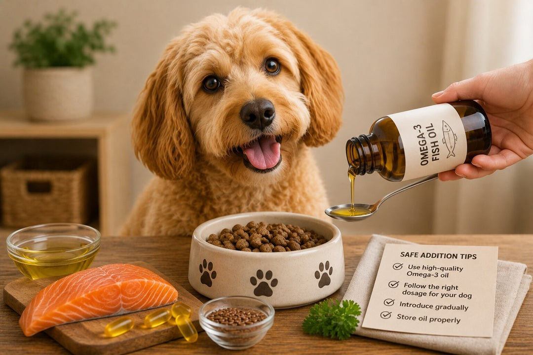 How to Add Omega-3 Oils to Your Dog's Diet Safely