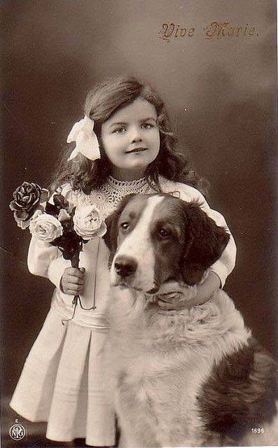 Vintage Pet Pictures Reveal Why Pets Are Every Girl's Best Friend | Beautiful Dog Photographs!