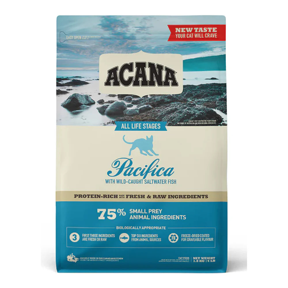 Buy Acana Pacifica Cat Food Online – Grain-Free & Protein-Rich