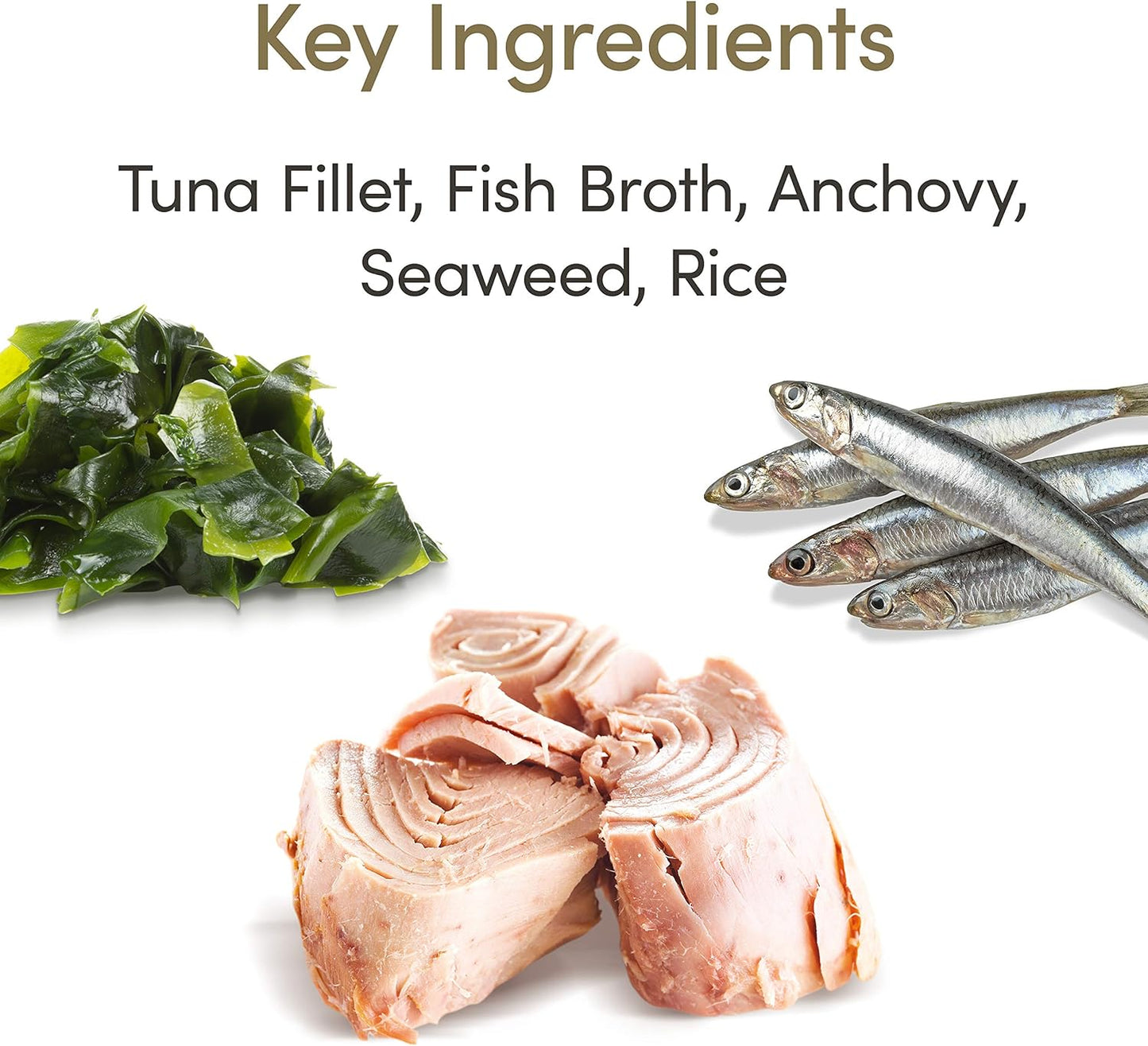 Applaws Tuna Fillet with Whole Anchovy & Seaweed in Broth Cat Wet Food 70g