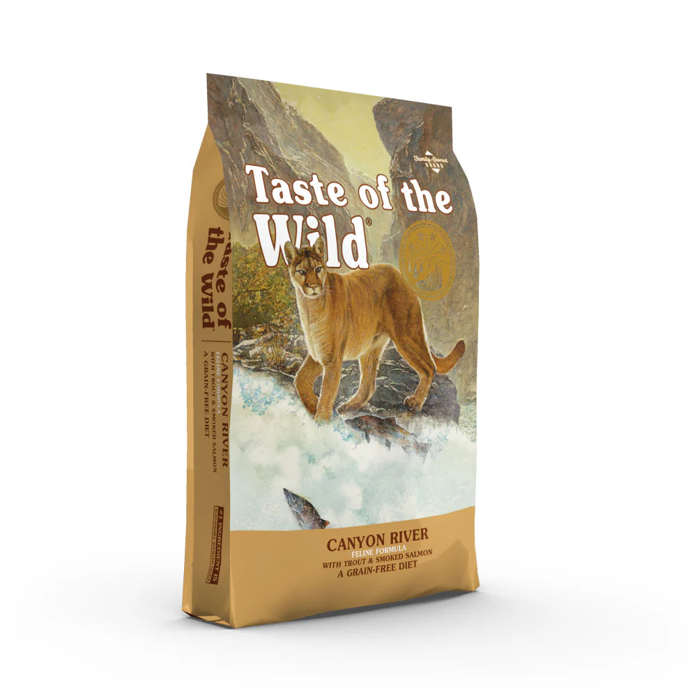 Taste Of The Wild Canyon River Feline Trout & Smoked Salmon Dry Cat Food