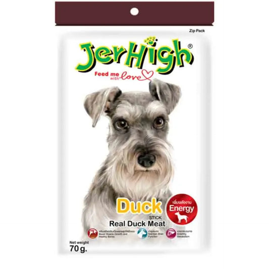 Jerhigh Dog Treats Duck 70 Gm