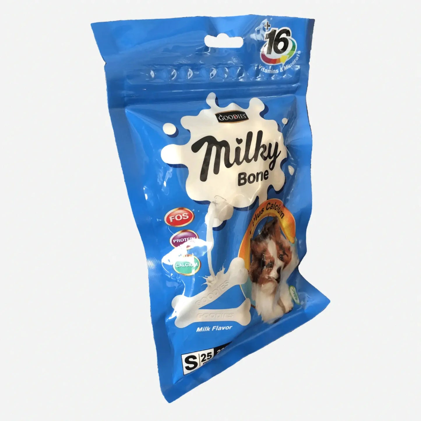 Goodies Dog Treats Milky Bone Calcium Plus Small