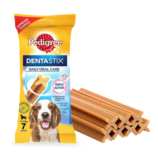 Pedigree Dentastix Daily Oral Care Medium Breed (10-25 kg) Adult Dog Treats