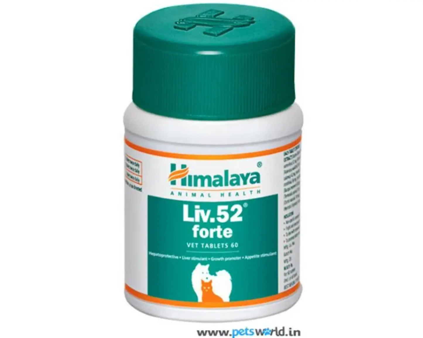 Himalaya Liv. 52 Forte Tablets For Dogs and Cats 60 tabs