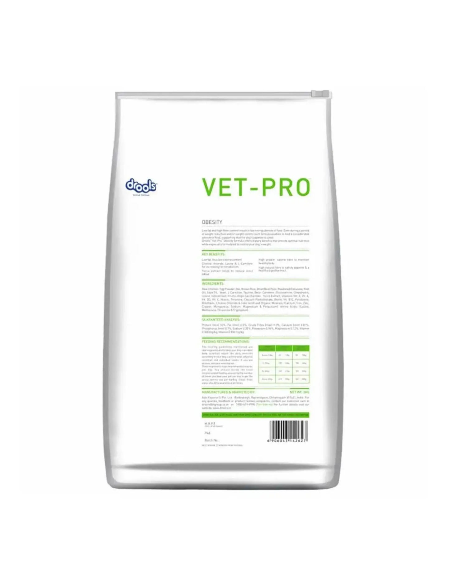 Drools Vet Pro Obesity Dog Food