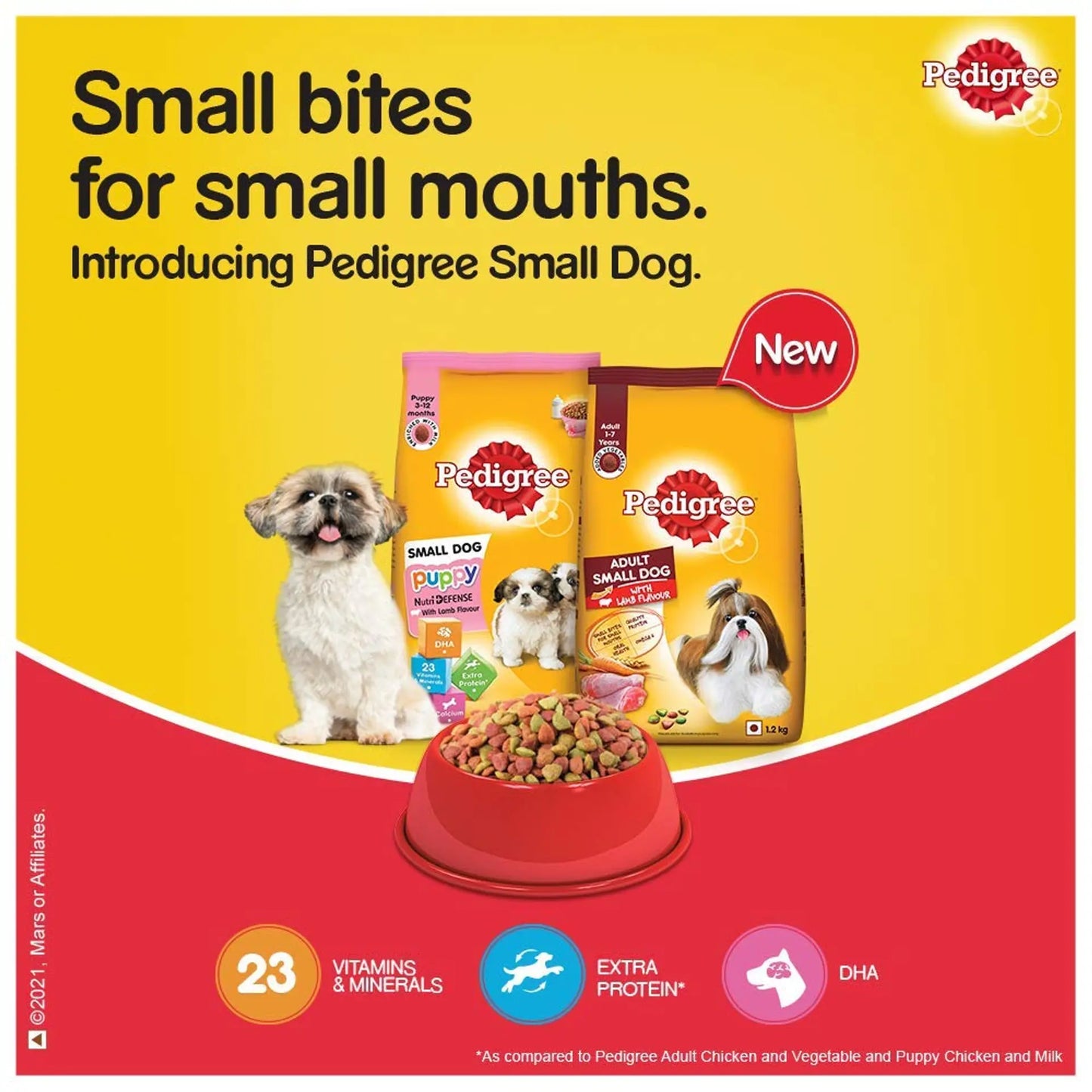 Pedigree Puppy Chicken and Milk Dog Dry Food