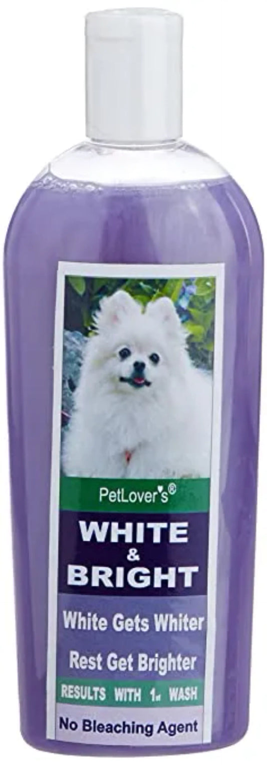 Pet Lovers White and Bright shampoo