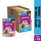 Whiskas Tuna in Gravy (2-12 Months) Wet Food For Junior Kitten 80 GM