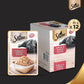 Sheba Skipjack & Salmon Wet Food in Gravy 35 Gm