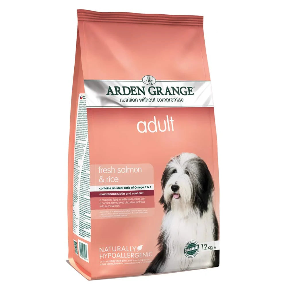 Arden Grange Adult Fresh Salmon & Rice Dry Dog Food