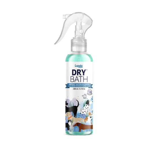 Lozalo Dry Bath Dogs & Cats Spray 200 ml