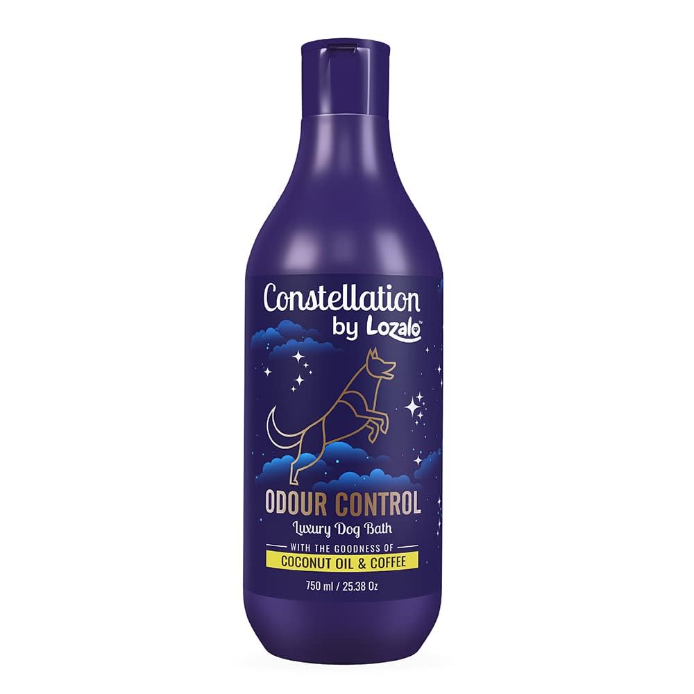 Constellation By Lozalo Odour Control Coconut Oil & Coffee Luxury Dog Bath Shampoo 375 ml