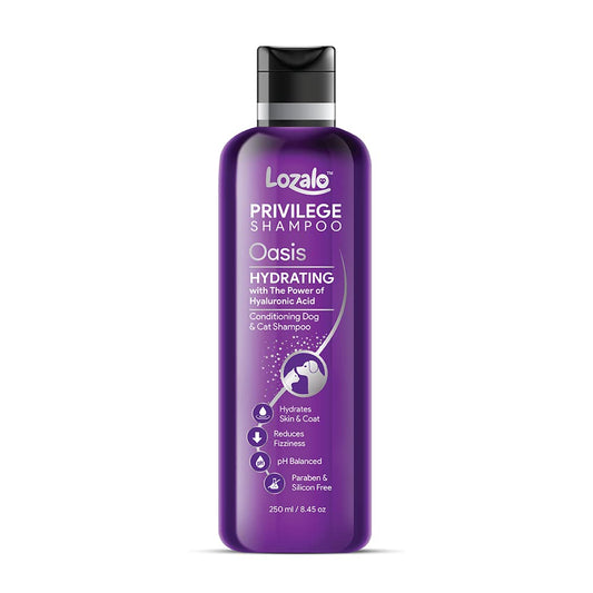 Lozalo Privilege Oasis Hydrating Conditioning Dogs & Cats Shampoo 250 ml