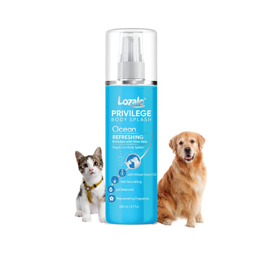 Lozalo Privilege Ocean Refreshing Body Splash for Dogs & Cats 200ml