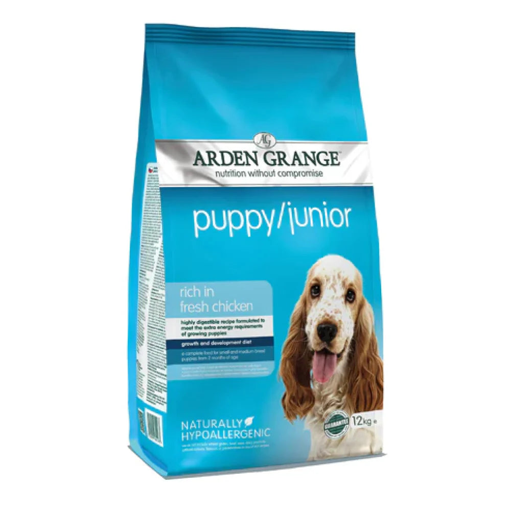 Arden Grange Puppy Junior Rich in Fresh Chicken Dry Dog Food