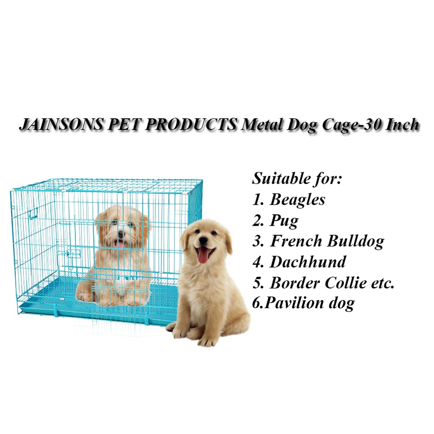 Petsworld Heavy Duty Strong Iron Large Size Dog Cage