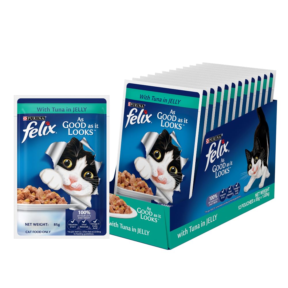 Purina Felix Tuna with Jelly Adult Cat Wet Food