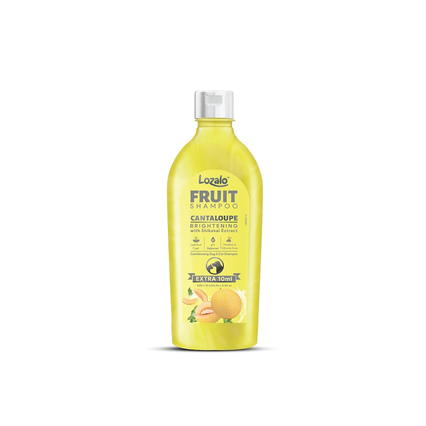 Lozalo Cantaloupe Fruit Brightening Conditioning Dogs & Cats Shampoo 200 ml