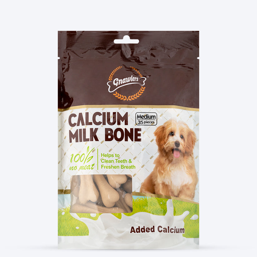 Gnawlers Calcium Milk Bone Medium