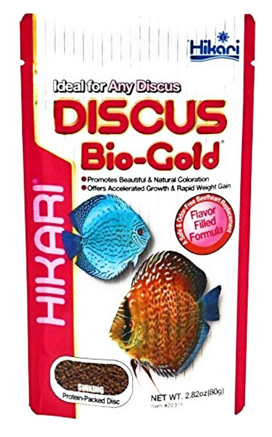 Hikari Tropical Discus Bio-Gold Aquarium Fish Food Pellet 80g