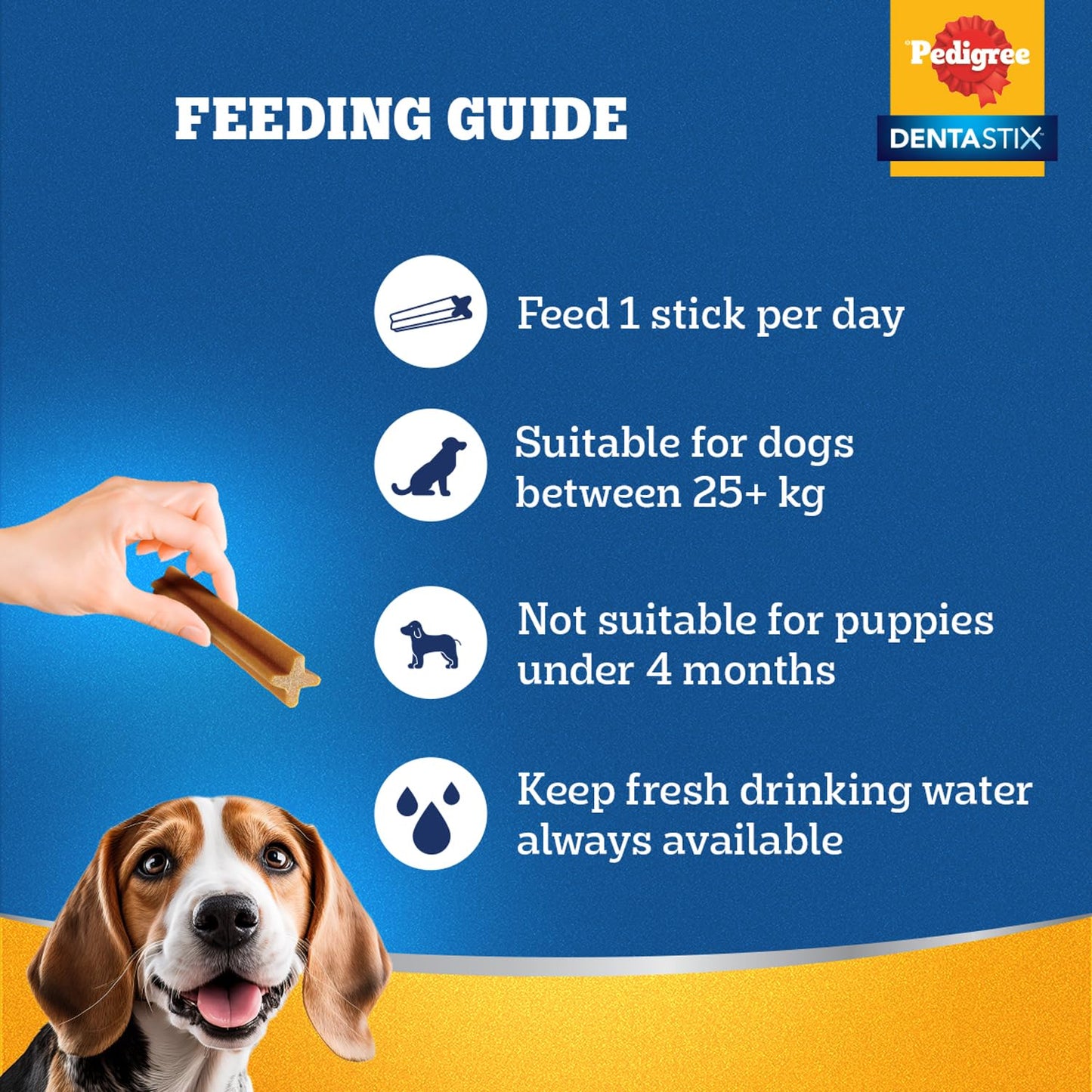 Pedigree Dentastix Daily Oral Care Large Breed (25 kg+) Adult Dog Treats