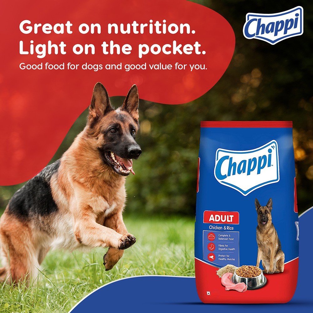 Chappi Chicken & Rice Adult Dry Dog Food